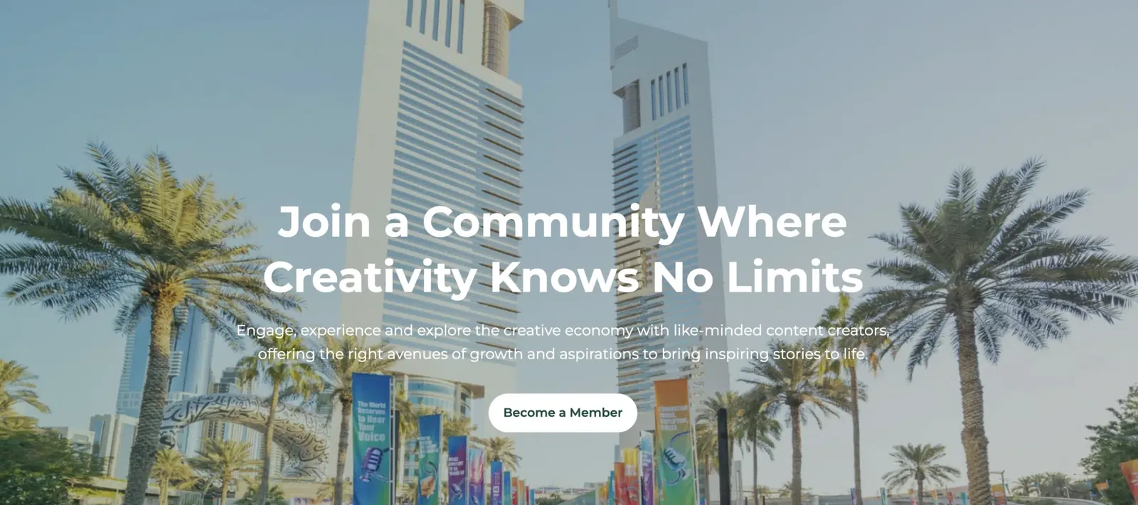 Creative HQ Dubai, domanda per il visto da influencer