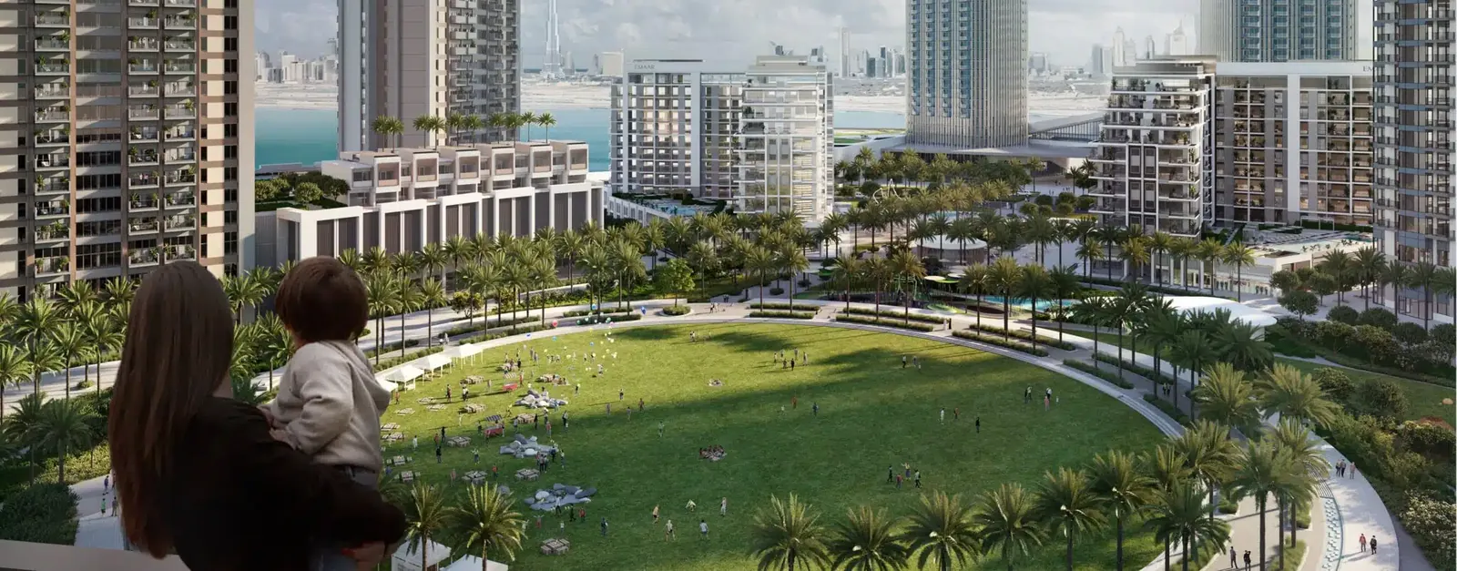 Parco a Dubai Creek Harbour