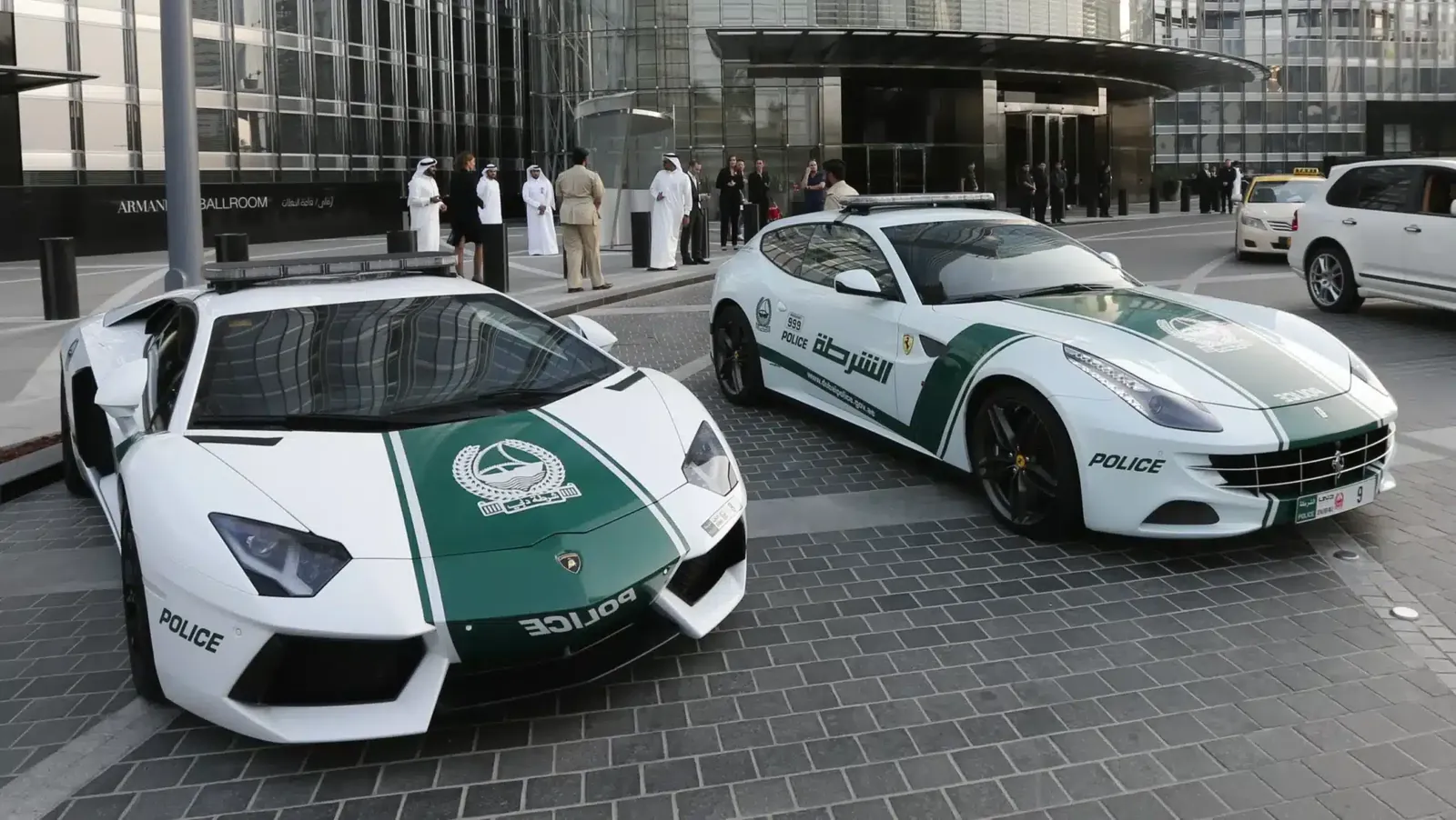 Veicoli della polizia a Dubai