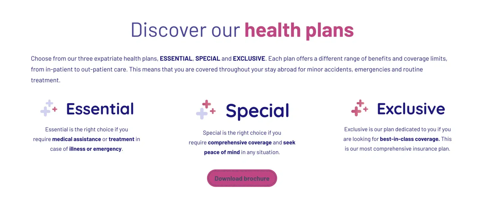 Foyer Global Health: piani
